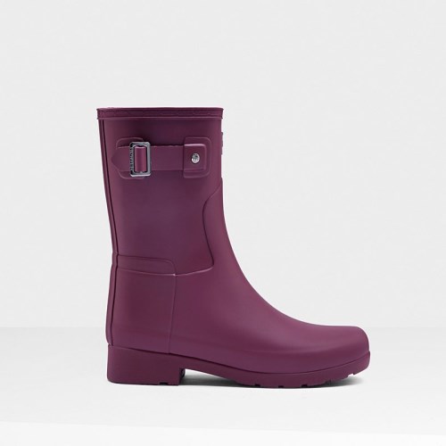 Hunter Refined Slim Fit Short Rain Boots For Womens - NZ A2801